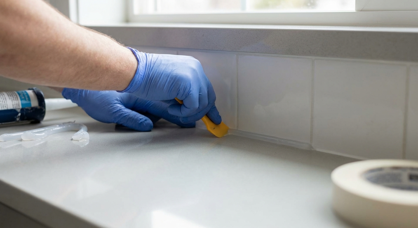 découvrez nos conseils pratiques pour réaliser un joint silicone parfaitement étanche sur votre plan de travail, étape par étape.